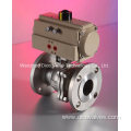 Wenzhou Wcb Pneumatic Industrial Flange Ball Valve